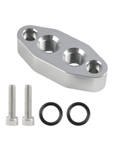 Engine Oil Cooler Adapter Plate with -6 AN ORB Ports for GM LS Engines 551600