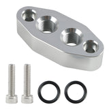 Engine Oil Cooler Adapter Plate with -6 AN ORB Ports for GM LS Engines 551600
