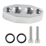 Engine Oil Cooler Adapter Plate with -6 AN ORB Ports for GM LS Engines 551600