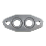 Engine Oil Cooler Adapter Plate with -6 AN ORB Ports for GM LS Engines 551600