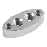 Engine Oil Cooler Adapter Plate with -6 AN ORB Ports for GM LS Engines 551600