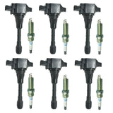 Ignition Coil and Spark Plug Kit for Nissan and Infiniti 3.5L V6 UF550