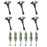 Ignition Coil and Spark Plug Kit for Nissan and Infiniti 3.5L V6 UF550