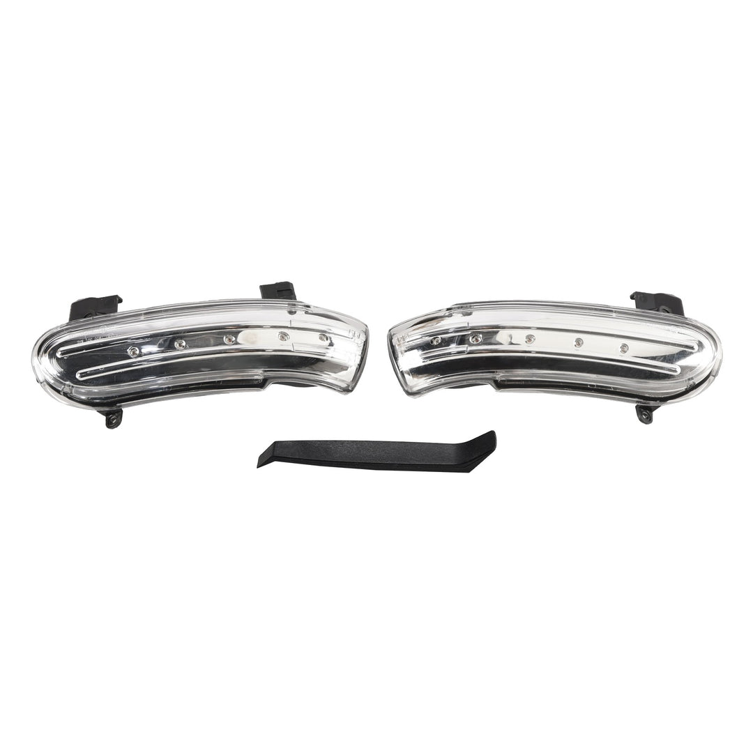 Clear LED Sequential Mirror Turn Signal Pair for Mercedes-Benz SLK A1718200321