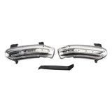 Clear LED Sequential Mirror Turn Signal Pair for Mercedes-Benz SLK A1718200321