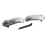 Clear LED Sequential Mirror Turn Signal Pair for Mercedes-Benz SLK A1718200321