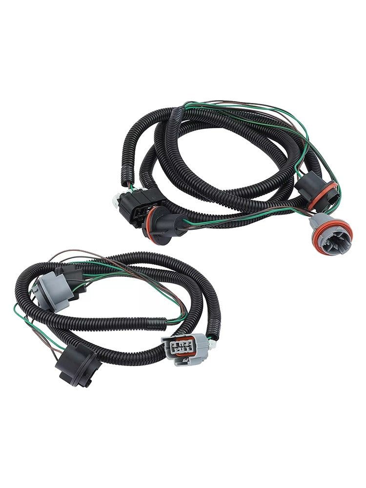 Left and Right Tail Light Wiring Harness for 2007-2014 Chevrolet Silverado and GMC Sierra 25958494