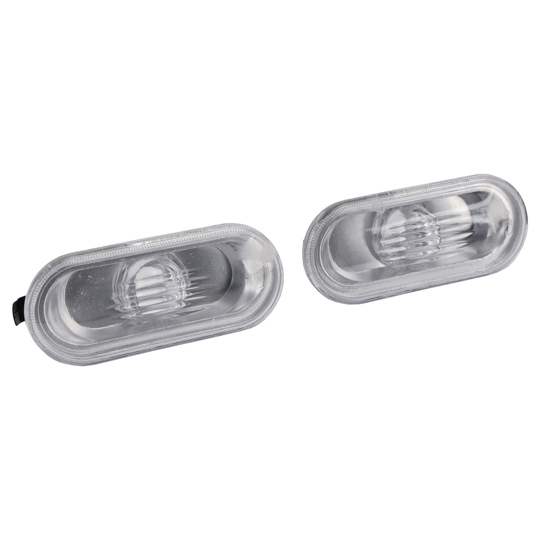 Clear Side Marker Light Set for 1999-2004 Volkswagen Golf, Jetta, Passat and 2000-2003 Beetle 1J0949117