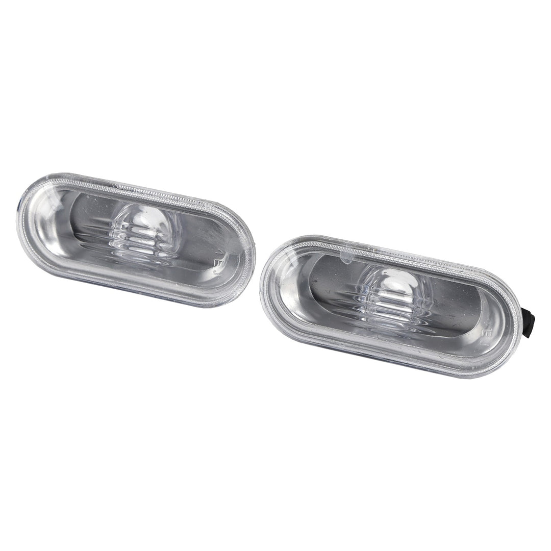 Clear Side Marker Light Set for 1999-2004 Volkswagen Golf, Jetta, Passat and 2000-2003 Beetle 1J0949117