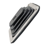 Rubber Shifter Boot with Chrome Plate & Hardware 5-5/8" x 6-3/4" for Shifters US – product image 2