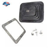 Rubber Shifter Boot with Chrome Plate & Hardware 5-5/8" x 6-3/4" for Shifters US – product image 3