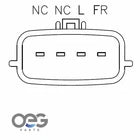New Voltage Regulator For Hyundai Santa Fe L4 2.4L 03-06 37370-38400 PPM536 – alternate view