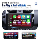 7 Inch Android 12 CarPlay Car Stereo GPS Navigation Radio Double 2 DIN + Camera