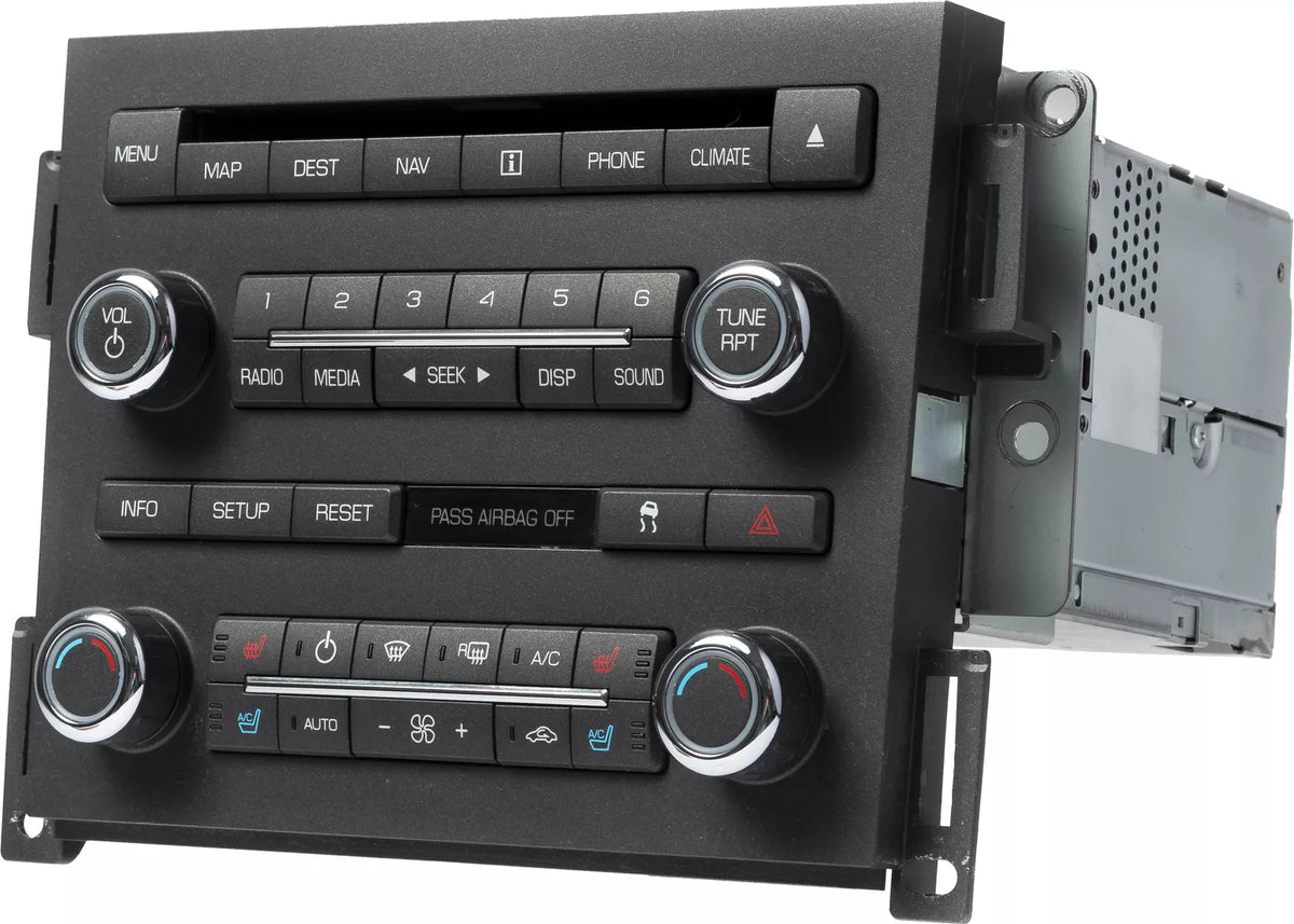 2009 Lincoln MKS AM FM Radio 6-Disc CD Player Navigation OEM 8A5T-19C1 ...