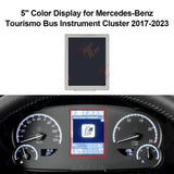 5" Color Display for Mercedes-Benz Tourismo Bus Instrument Cluster 2017-2023