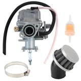 Carburetor Carb With Air & Gas Filter for Yamaha Badger 80 YFM80 1992-2001