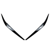 Front Headlight Eyebrow Eyelid Cover Trim for BMW 5-Series G30 G31 G38 F90 M5