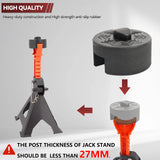 4qty Floor Jack Stand Pad Adapter Stands for Porsche Cayman Boxster fits Jack