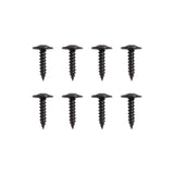 3-piece Rear Bumper Molding Cover Trim for 1984-1991 BMW E30 316i 318i 320i 325i