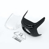 Universal Motorcycle 7" Cafe Racer Headlight Fairing & Windshield Screen Cover