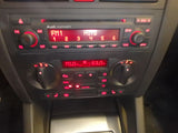 2006-08 Audi A3 AM FM Radio Concert II Audio System CD Player OEM 8P0035186F