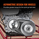 3/4" Go Kart Torque Converter Clutch Kit TAV2 30-75 10T 12T #35 218353A