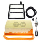 Air Pre Filter Kit for Stihl TS410 TS 410 TS420 TS480 TS500 & Spark Plug