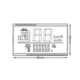 Odometer Info Display for Honda TRX350FE Automatic Shift Digital Speedometer Repair