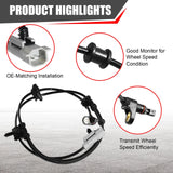 4x Front Rear Left Right ABS Speed Sensor for Jeep Commander Grand Cherokee