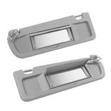 Driver & Passenger Light Gray Sun Visor for 2006-2011 Honda Civic