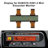 LCD Display Screen for KUBOTA KX61-3 KX91-3 U50-5 Mini Excavator Gauge
