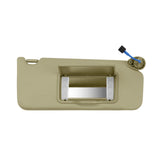 Left+Right Side Beige Sun Visor w/Mirror for 08-17 Honda Accord 83280-TA5-A71ZA