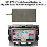 4-Pin 6.5" Touch Screen Digitizer for Hyundai Santa Fe Radio Navigation