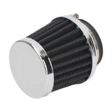 28mm Air Filter Pod Chrome for Honda CB50 MB5 SS50 XR CRF50 CT70 Z50 50cc Bike