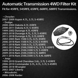 5179267AC Transmission Filter Kit 4WD Deep Pan for 1999-18 Chrysler Dodge Ram Jeep