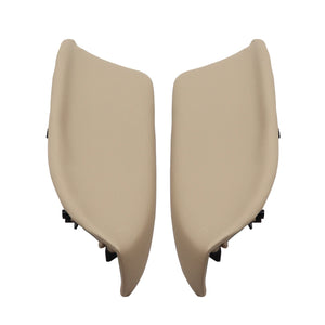 Pair Front Door Panels Armrest Lid Cover Beige for Honda Accord Sedan 2008-2012