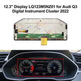 12.3" Display LQ123M5NZ01 for Audi Q8 Q7 Q5 Q3 A6 A8 Digital Instrument Cluster