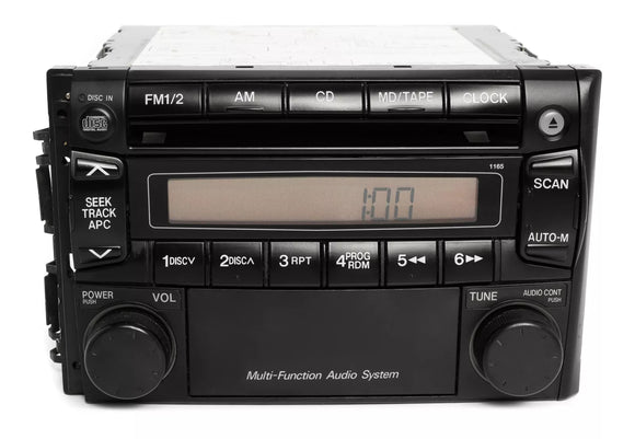 Mazda 2001-2003 Protege AM FM CD mp3 Player BL8E669R0A Face: 1165