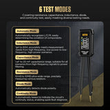 Digital Smart Tweezer Mini LCR Meter ESR SMD Diode Tester Capacitance Resistance