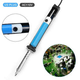 Electronic Vacuum Solder Sucker Desoldering Suction Pump Iron Gun Drill Rod Tool