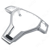 Steering Wheel Trim Cover AMG Silver for Mercedes Benz W204 W212 C E CLA 2012-14