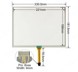 10.4" Touch Screen Digitizer for LT104AC54000 Touch Panel Glass Replacement GS3 2630