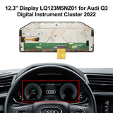 12.3" Display LQ123M5NZ01 for Audi Q8 Q7 Q5 Q3 A6 A8 Digital Instrument Cluster