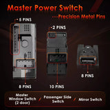 Master Power Window & Mirror Switch Control for 1994-01 Chevy GMC C/K 1500-3500