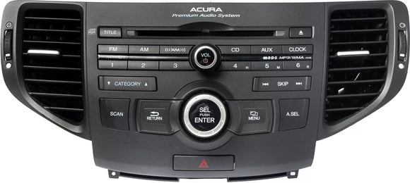2011-2014 Acura TSX AM FM SAT Radio CD Player 39100-TL2-A110-M1 1XA9