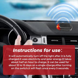 Anti-Freeze Electromagnetic Car Snow Removal Device 2-in-1 Car Defroster