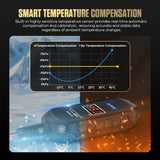 Automotive Vacuum Gauge Digital Vacuum Negative Pressure Meter Tester -101-0kPa
