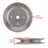 2 Deck Spindle Blade Belt Pulley Kit for Husqvarna YTH1842 42" Deck 532130794, 582922301