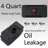 691993 Fuel Tank 1 Gallon Gas Tank 4 Quart Fuel Gas Tank w/ Cap & Shut-Off Valve
