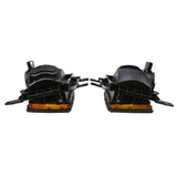Set of 2 French Yellow Amber Foglights Fog Light for BMW E30 318I 325i 63171385945 63171385946